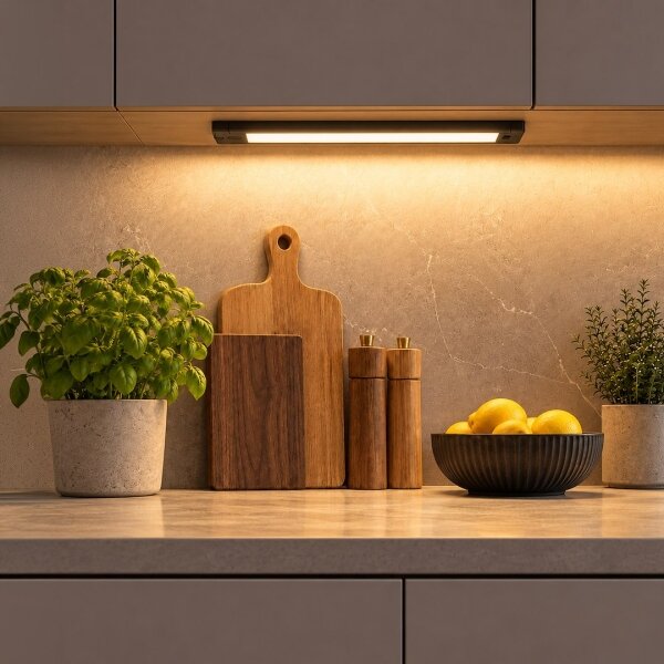 LED Lampada sottopensile LED/12W/230V CCT 42 cm nera
