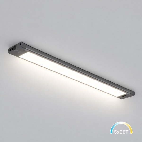 LED Lampada sottopensile LED/12W/230V CCT 42 cm nera