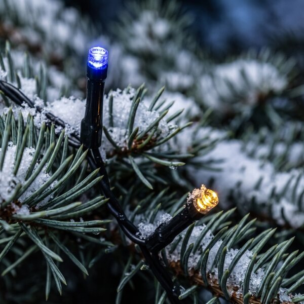BRILAGI - Catena luminosa natalizia LED per esterni 700 LED/8 funzioni 75 m IP44 multicolore