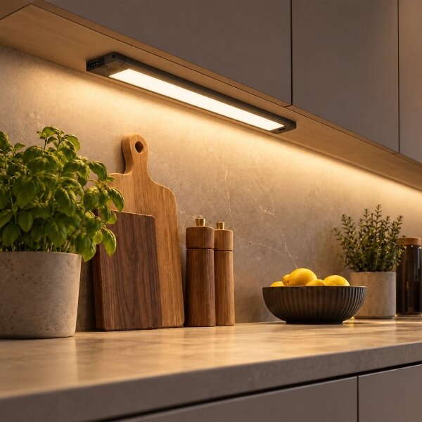 LED Lampada sottopensile LED/12W/230V CCT 42 cm nera