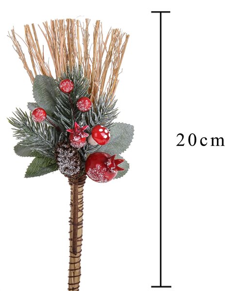 Set 36 Scopetta con Melograno H20 cm