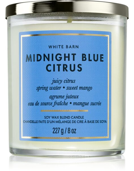 Bath & Body Works Midnight Blue Citrus candela profumata 227 g
