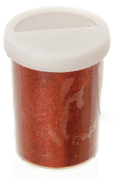 Set 4 Glitter in Barattolo 100 Gr Rosso