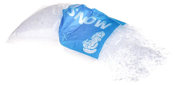 Set 4 Sacchetti di Neve Artificiale da 280 Gr