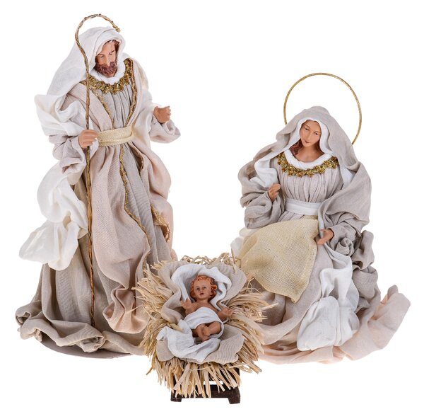 Natività 3 Personaggi H36 cm in Resina