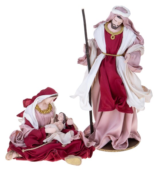 Natività 2 Personaggi H38 cm in Resina