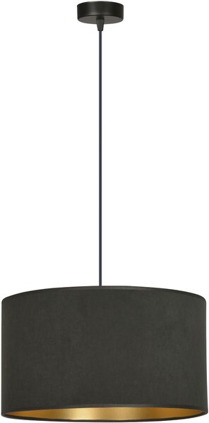 Emibig Hilde lampada sospesa 1x15 W nero-oro 1054/1
