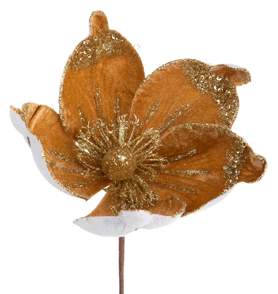 Set 12 Pick Magnolia 15 cm Oro