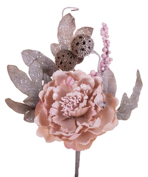 Set 24 Pick Rosa H23 cm Rosa