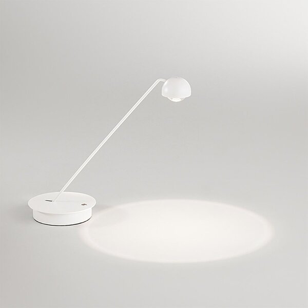 Abat-jour moderna perenz lyra 8447 b ct led cct 688lm dimmerabile touch bianco opaco - Perenz