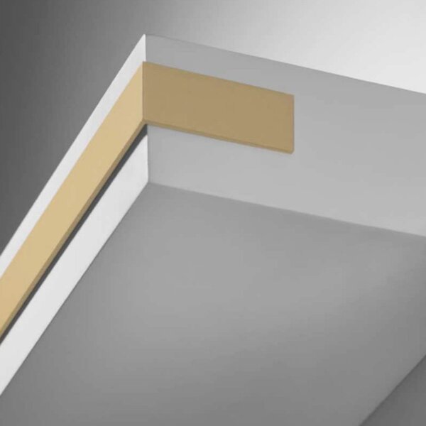 Applique moderna sforzin illuminazione velia ap3 t540 t541 t542 gx53 led monoemissione gesso metallo - Sforzin Illuminazione