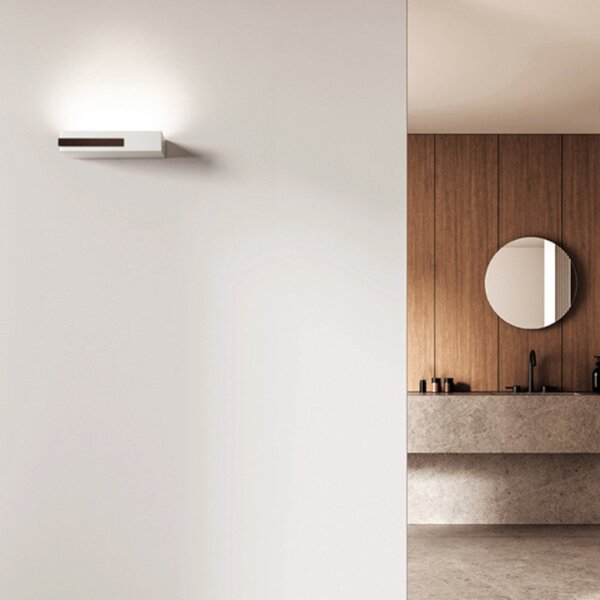 Applique moderna sforzin illuminazione velia ap2 t537 t538 t539 gx53 led monoemissione gesso metallo - Sforzin Illuminazione