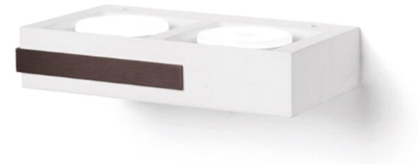 Applique moderna sforzin illuminazione velia ap2 t537 t538 t539 gx53 led monoemissione gesso metallo - Sforzin Illuminazione