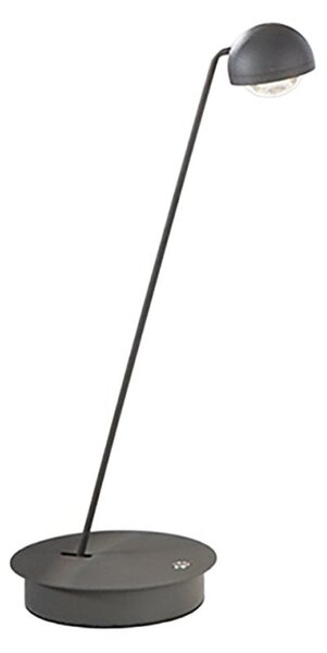 Abat-jour moderna perenz lyra 8447 a ct led cct 688lm dimmerabile touch antracite opaco - Perenz
