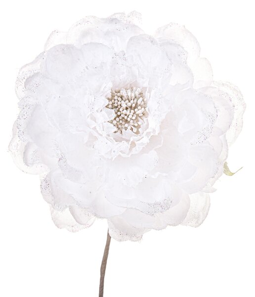 Set 12 Pick Peonia Ø11 cm Bianco