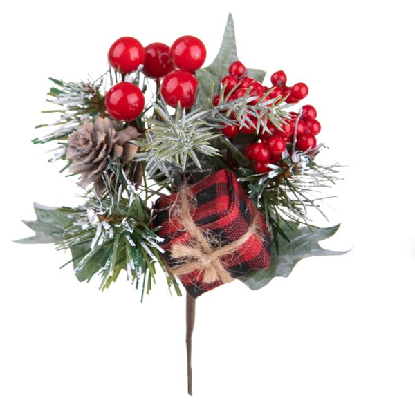 Set 24 Pick con Gift H24 cm Rosso