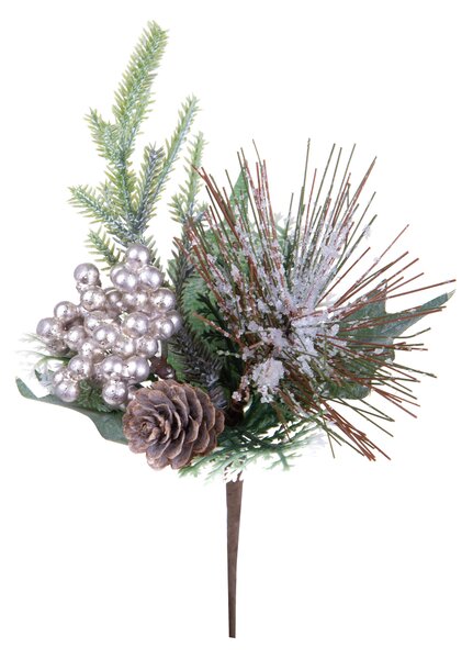 Set 24 Pick Berries Ice H24 cm Champagne