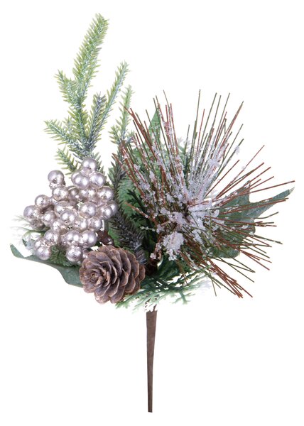 Set 24 Pick Berries Ice H24 cm Champagne