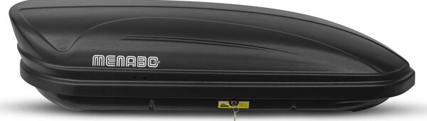 Box Cofano Auto Baule Portatutto da Tetto 460L Menabò Marathon Dark