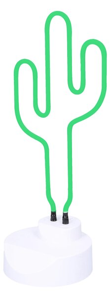 Cactus verde luce neon cm Ø14xh40