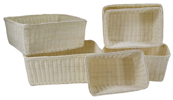 Set 6 Cassetti loira midollo rettangolare
