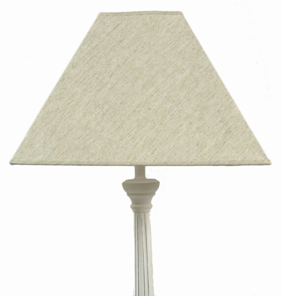 Cappello lampada beige cm 40x40xh26