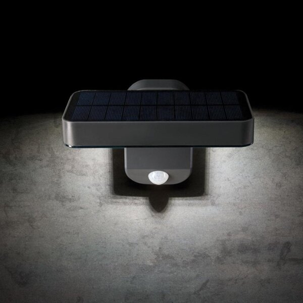 Applique solare sovil solare 99169 16 led ip44 termoplastico vetro - Sovil Illuminazione