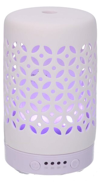 Diffusore ceramica bianco con spina cm Ø9,3xh15,4