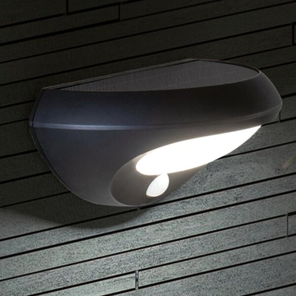 Applique solare sovil ovvo 99183 02 led ip44 alluminio termoplastico - Sovil Illuminazione