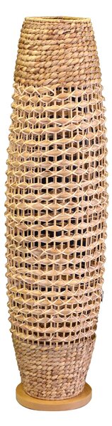 Lampada in rattan naturale da terra con attacco cm ø31xh119,5