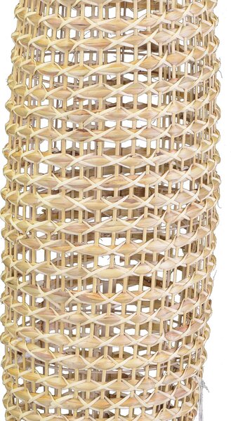 Lampada in rattan naturale da terra con attacco cm ø31xh119,5