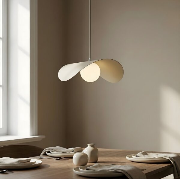 Lampadario a sospensione RITUAL 1xG9/8W/230V beige