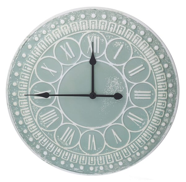 Orologio in metallo verde cm Ø59x3