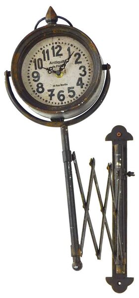 Orologio su braccio estendibile cm 19,5x6,5xh52,5