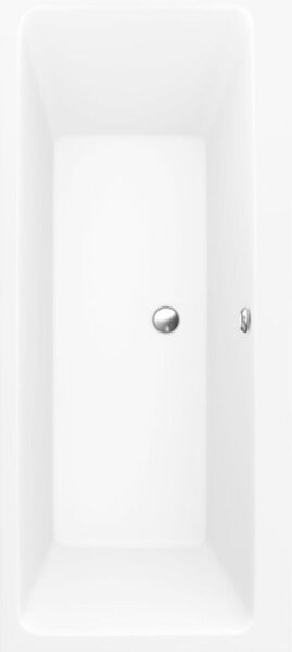 Villeroy & Boch Subway Duo Baignoires rectangulaires, acrylique, 1800x800x505mm, blanc alpin, UBA180SUB2V-01, UBA180SUB2V-01