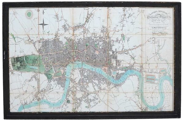 Quadro london cm 132,5x91,5x4