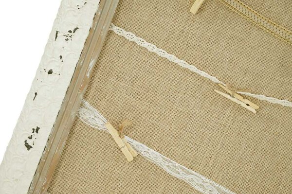 Quadro portamemo cornice in ferro cm 58x3,5xh76