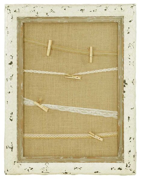 Quadro portamemo cornice in ferro cm 58x3,5xh76