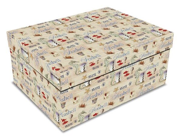Set 10 Scatole cartone salvagente rettangolare