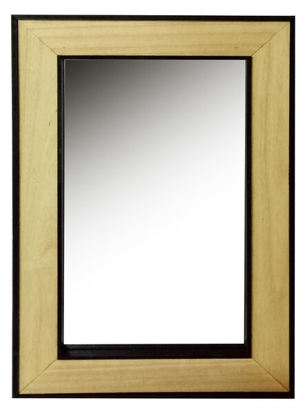 Specchio in legno budapest rettangolare cm 40x60x1,5
