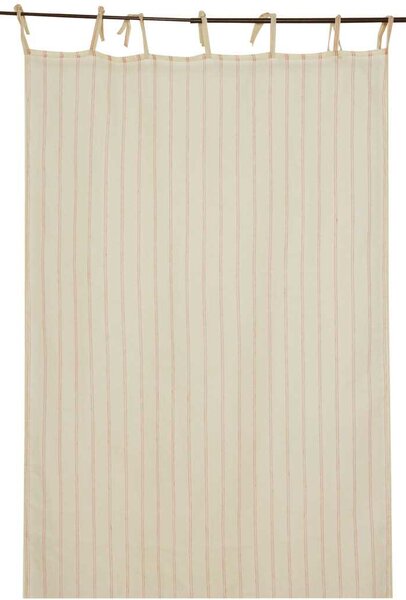 Tenda sabbia con righe rosse cm 140x260