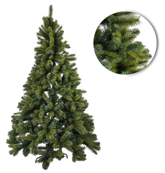 Albero di Natale Artificiale 1773 rami cm Ø146xh240 monte Pollino verde