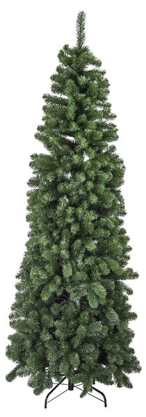 Albero di Natale Artificiale 1217 rami cm Ø84xh240 monte Vettore slim verde