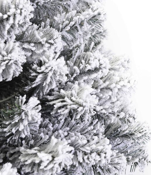 Albero di Natale Artificiale innevato burnaby verde Varie Misure