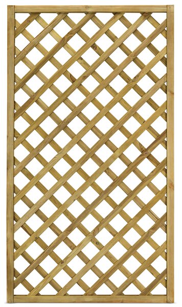 Pannello Grigliato per Rampicanti 120x180 cm in Legno Impregnato