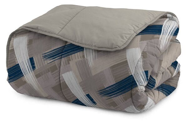 Trapunta Invernale Singola 180gr con Stampa in Microfibra Pennellate