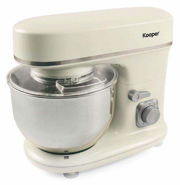 Impastatrice Planetaria 5 Litri 6 Velocità 1300W Kooper Demetra Avorio