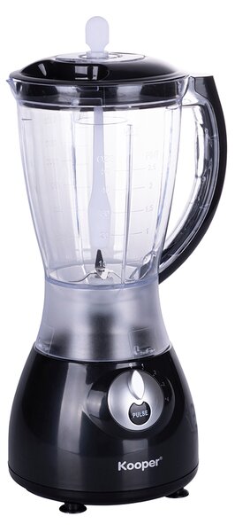 Frullatore Elettrico 1,8 Litri 4 Velocità 350W Kooper Nero