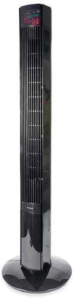 Ventilatore a Torre da Pavimento H117 cm 55W Kooper Obelisk Nero