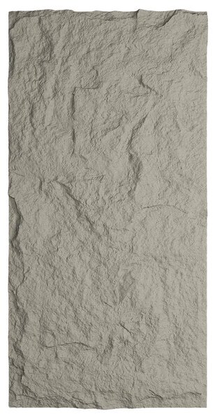 Divina Home Set 10 pz Pannello Decorativo effetto Roccia Pietra 3D 7,2 mt2 Rivestimento Murale in PU 120 x 60 x 1,6 Grigio Cemento - DH104835